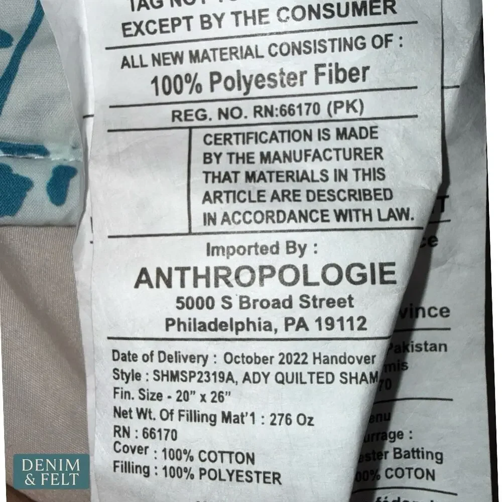 Anthropologie new quilted